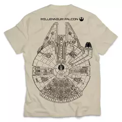 Remera Star Wars Halcón Milenario