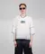 Remera Boxy Contraste Blanco