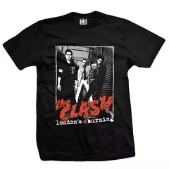 Remera The Clash London's Burning