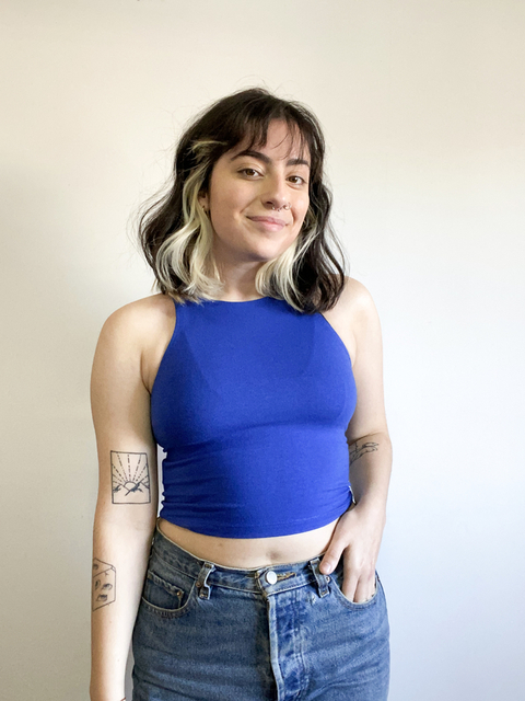 Top Basic Azul