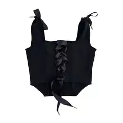 Corset Amelie Black - TIENDA FUEGO