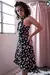 Vestido Capricho Floral Negro - comprar online