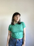 Remera Baby Tee Verde