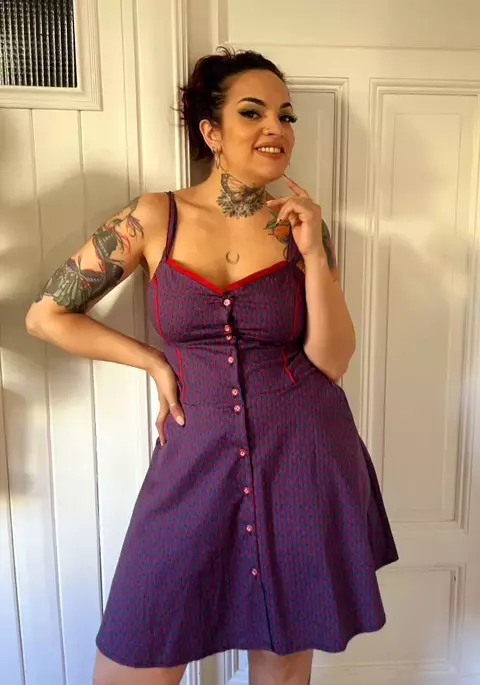 Vestido Solero Beatrice Marine