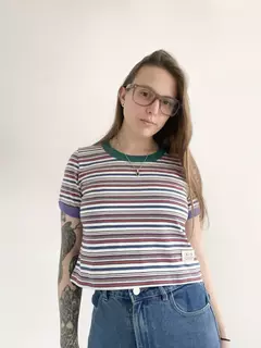 Remera Crop Madrid