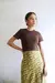 Polera Crop Chocolate en internet