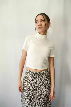 Polera Crop Natural - comprar online