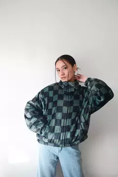 Campera Chess Verde - TIENDA FUEGO