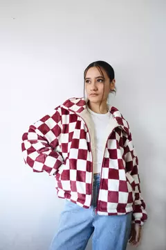 Campera Chess Bordó - comprar online