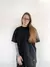 Remera Genderless Bear Negro - tienda online
