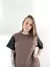Remera Genderless Logo Chocolate en internet