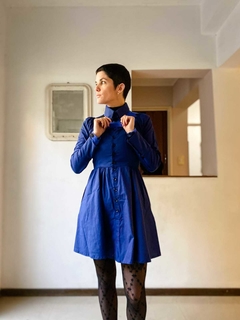 Vestido Sastre Azul en internet