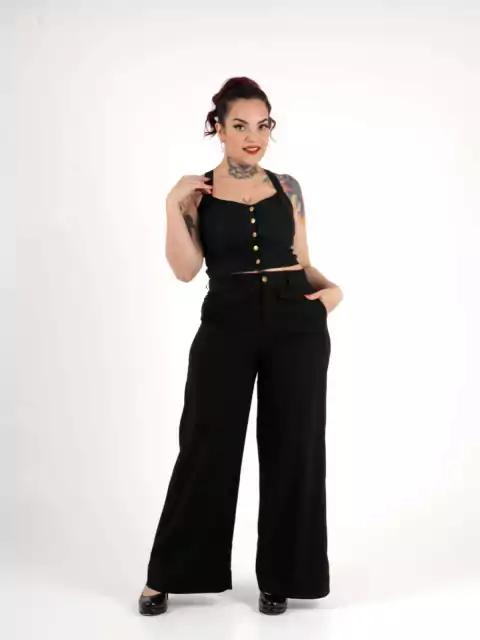 Pantalón Palazzo Sophie Black