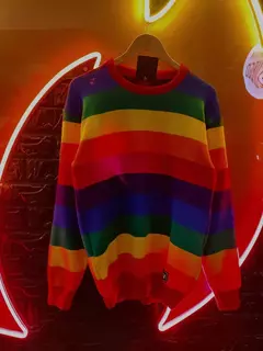 Maxi Sweater Rainbow - tienda online