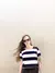 Remera Crop Nero