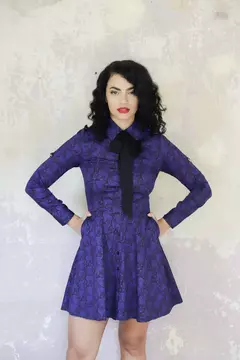 Vestido Celina AW Violet - comprar online
