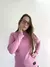 Polera Pixel Manga Larga Rosa