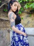 Falda Eclipse Azul Sale!