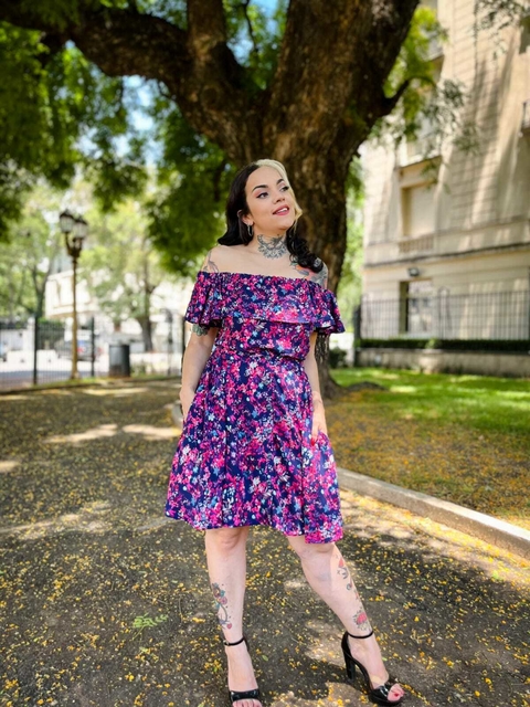 Blusa Eclipse Florcitas Lilas Sale! - comprar online