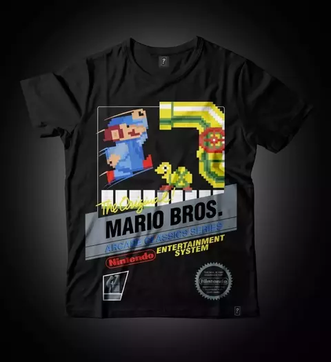 Remera Mario Bros Nintendo