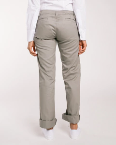 PANTALON FEMENINO DRIL GRIS en internet