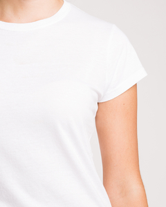 CAMISETA FEMENINA BLANCA - tienda online