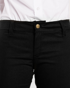 PANTALON FEMENINO DRIL NEGRO en internet