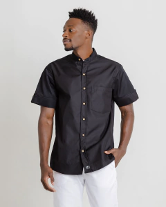 CAMISA MASCULINA NERU NEGRA