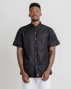 CAMISA MASCULINA NERU NEGRA - comprar en línea