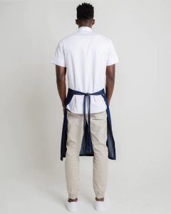 DELANTAL FALDON LARGO INDIGO - tienda en línea