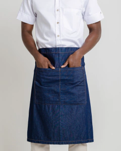 Imagen de DELANTAL FALDON LARGO INDIGO