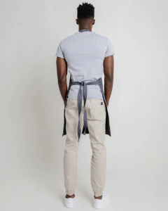 DELANTAL PECHERA GRIS - tienda en línea