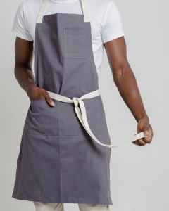 DELANTAL PECHERA GRIS OSC