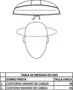 Imagen de GORRO CHEF PIRATA