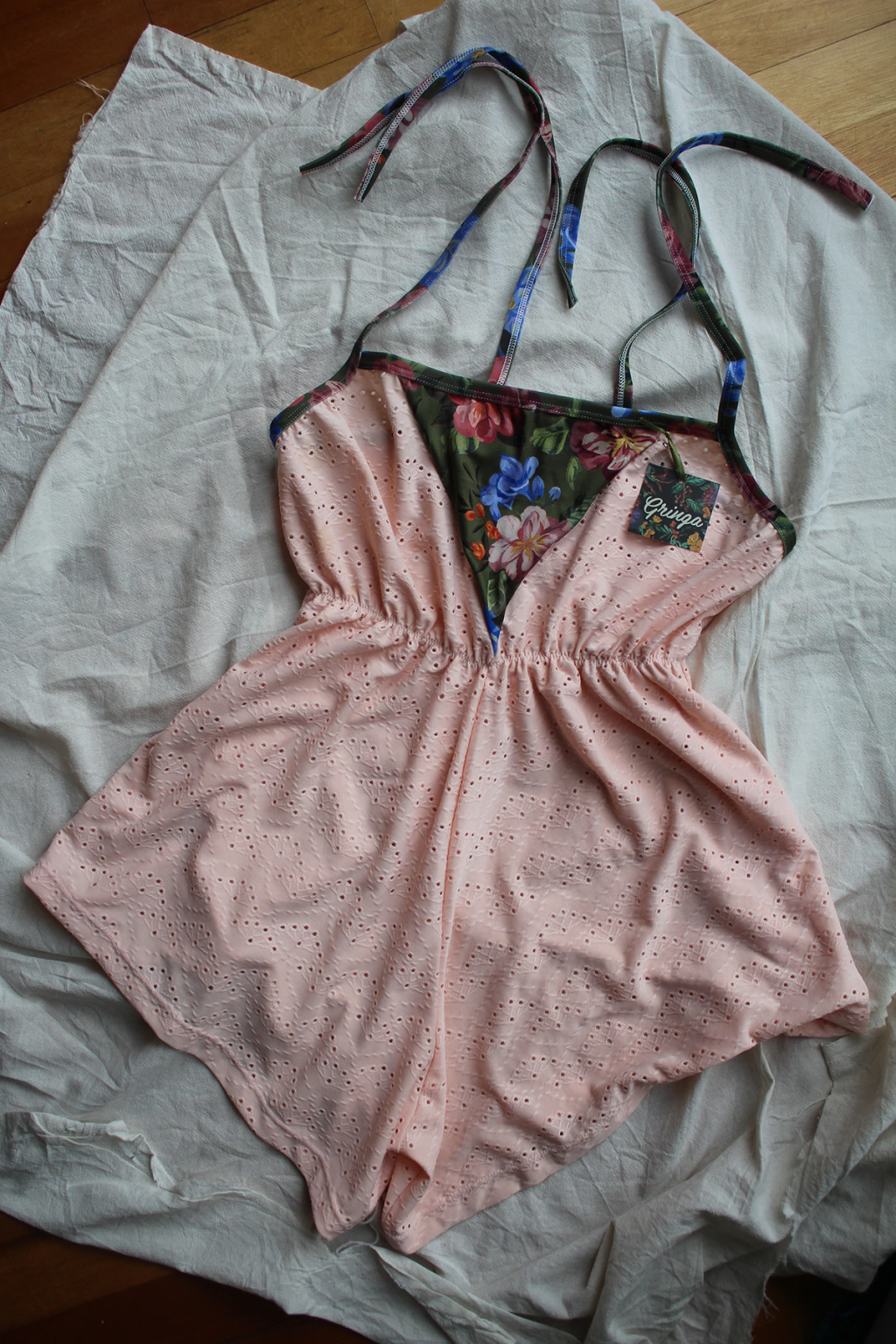 Esperanza / Broderie ROSA + Verde GALA