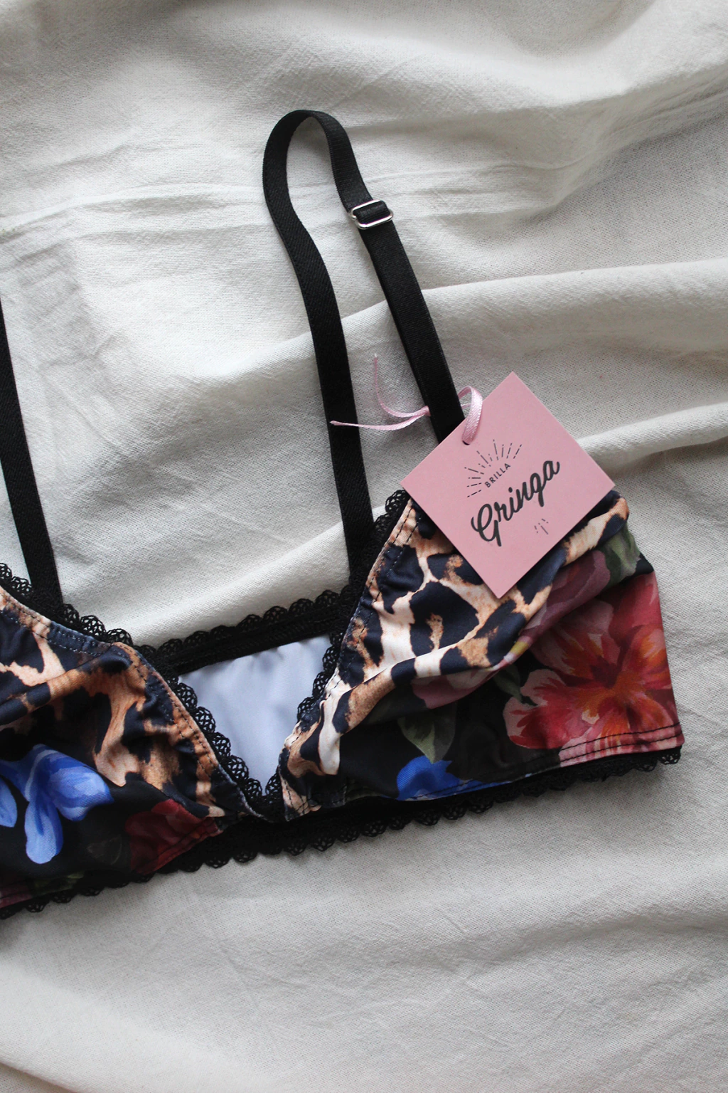 Corpiño / Angélica Leopardo + Gala Negro