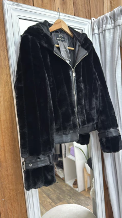 CAMPERA PIEL GLAMOUR - comprar online