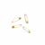 Alfiler Gancho Comun 20mm 000 Color DORADO X 2000u