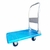 Carretilla carga c/plataforma 200Kg Plegable azul Base 47x70cm
