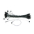Precintos Manuales Loop Pins 3" - 7,6cm Negro Caja x5000
