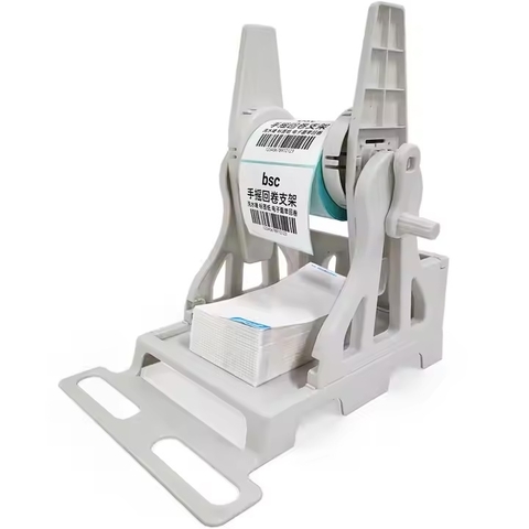 2 En 1 Soporte Porta Rollos + Rebobinador De Rollos Universal Impresora - comprar online