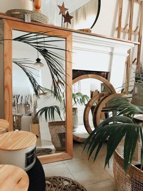 ESPEJO RECTANGULAR PARAISO (A PEDIDO)