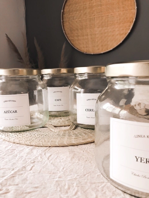 FRASCO VIDRIO GOLD CHICO