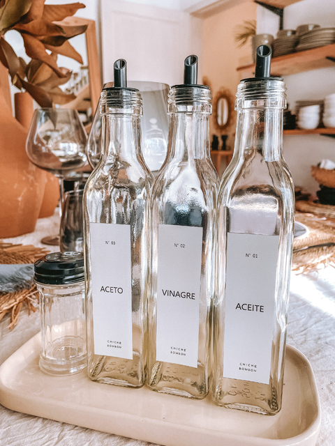 BOTELLITAS ACEITE / VINAGRE / ACETO