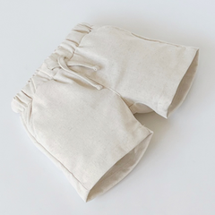 Bermuda Lino Crudo Melange - comprar online