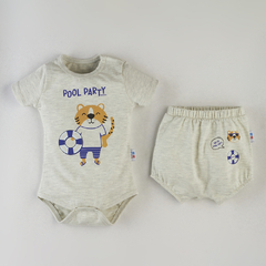 Conjunto Pool Party Crudo Melange