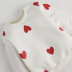 Buzo Heart Blanco en internet