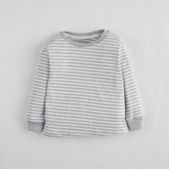 Pijama Rayado Gris - comprar online