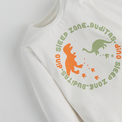 Pijama Dino Blanco - tienda online