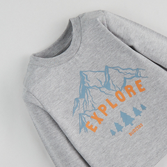 Camiseta Explorer Gris - comprar online
